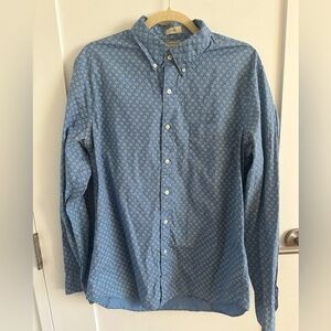 J Crew Floral Button Down